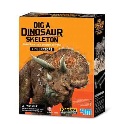 4M Kidzlabs paleontología Triceratops