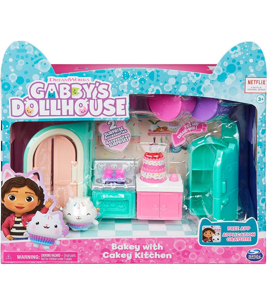 Gabby's Dollhouse habitaciones de lujo surtido
