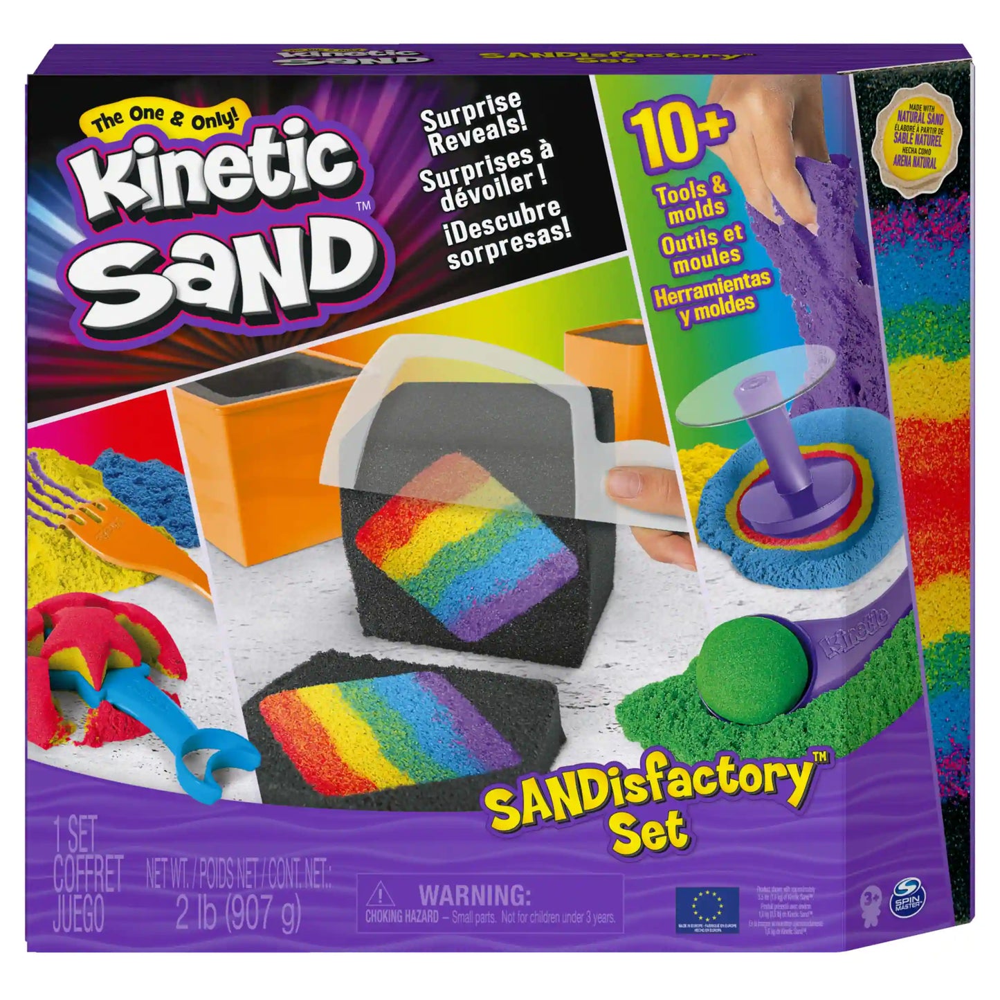 Spin Master Kinetic Sand Sandisfactory