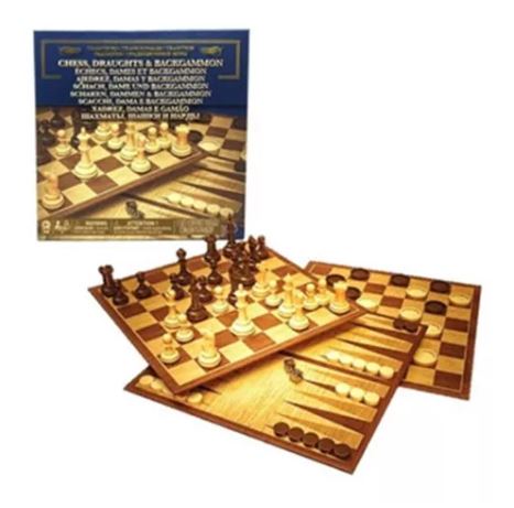 Spin Master ajedrez, damas y backgammon