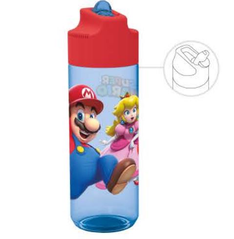 Stor botella tritan 580 ml. Super Mario Bros
